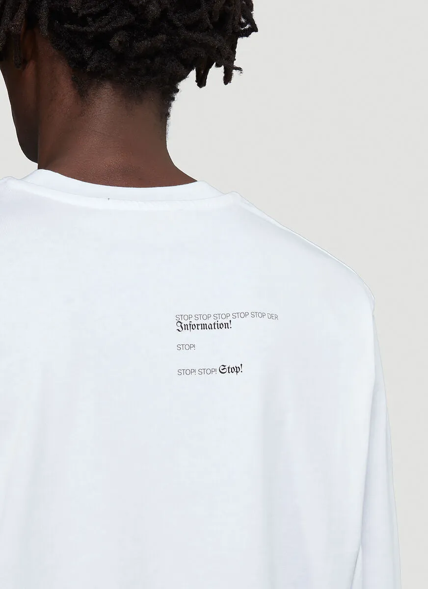 032c Graphic Long Sleeved T-Shirt