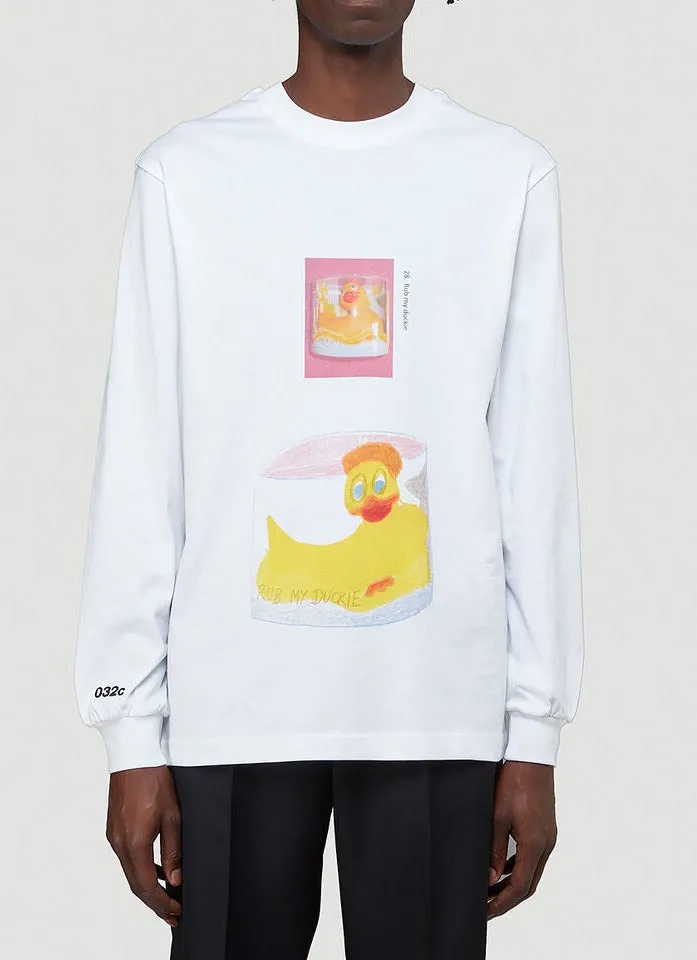 032c Graphic Long Sleeved T-Shirt