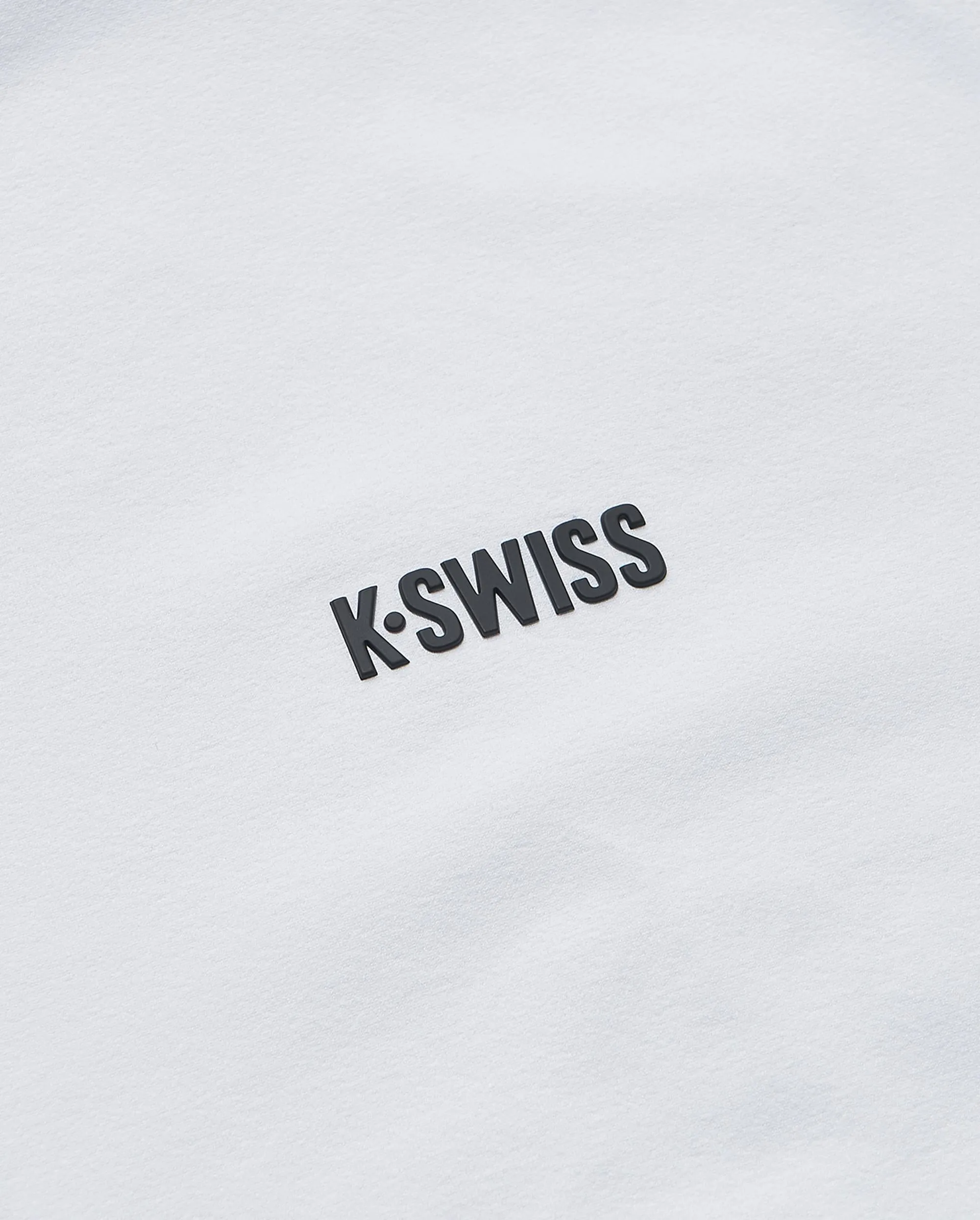 1010032-101 | MEN'S K-SWISS LOGO T-SHIRT | WHITE/WHITE
