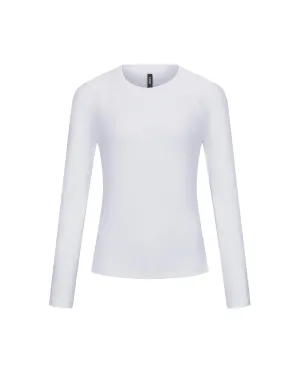 1911526-101 | WOMEN'S LONG SLEEVES T-SHIRT | WHITE/WHITE