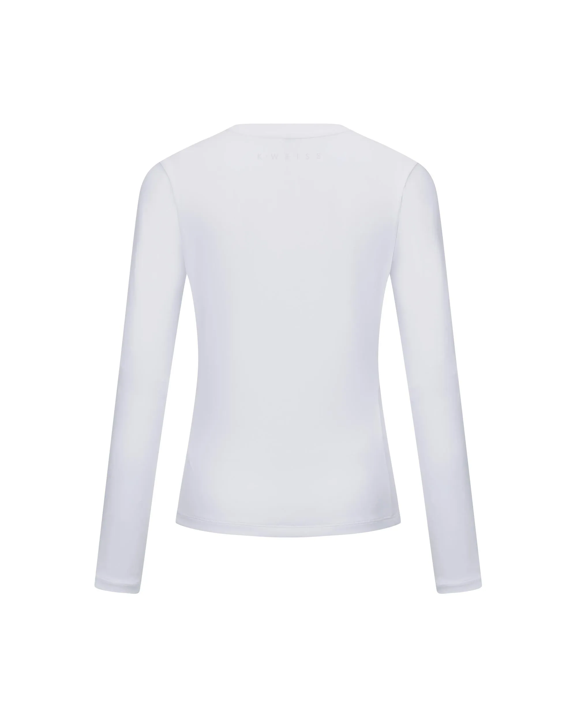 1911526-101 | WOMEN'S LONG SLEEVES T-SHIRT | WHITE/WHITE