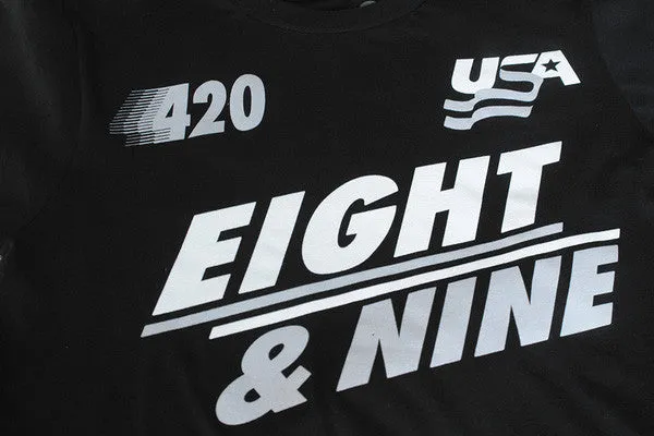 420 USA T Shirt Black