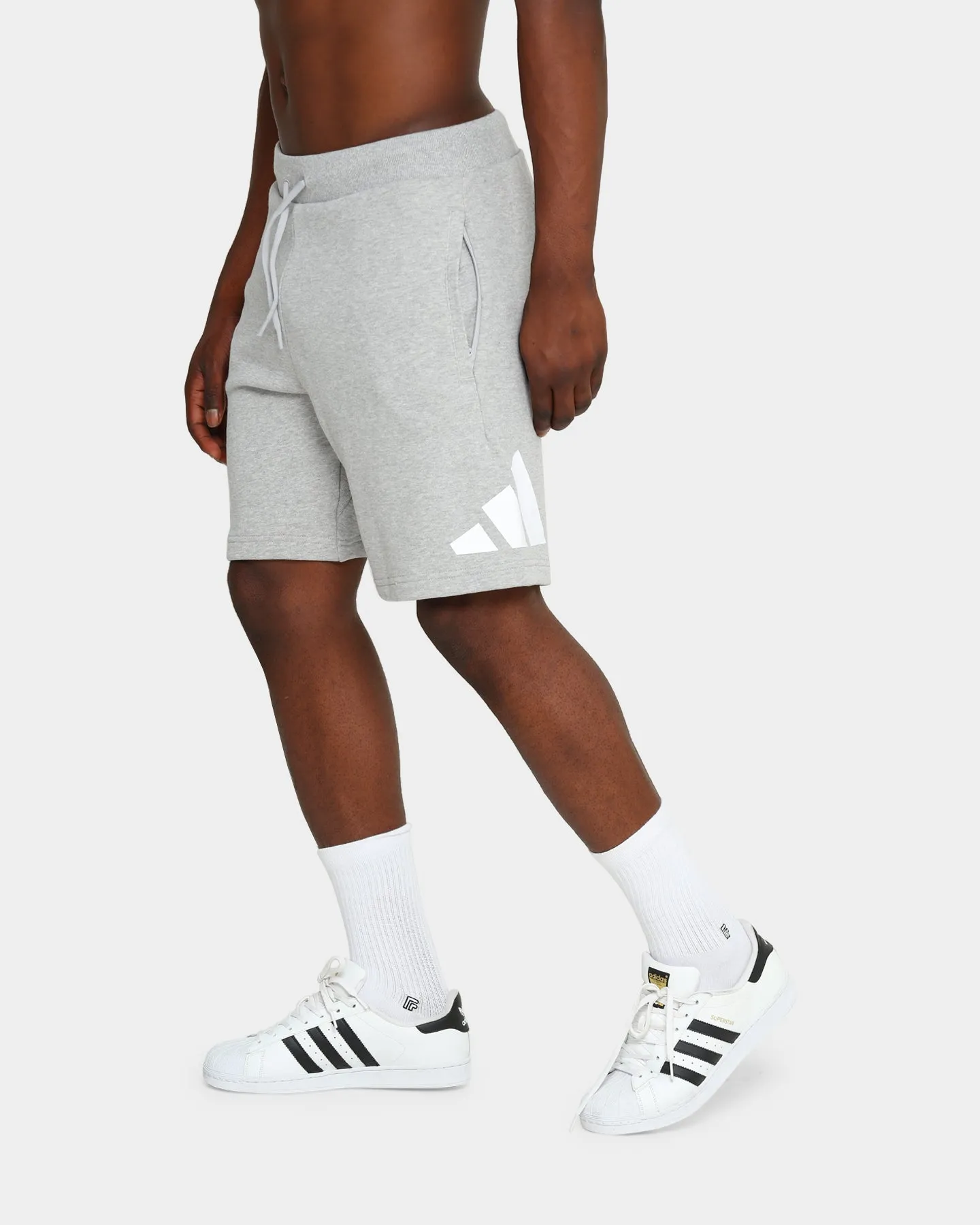 Adidas M Fi Shorts Grey Heather