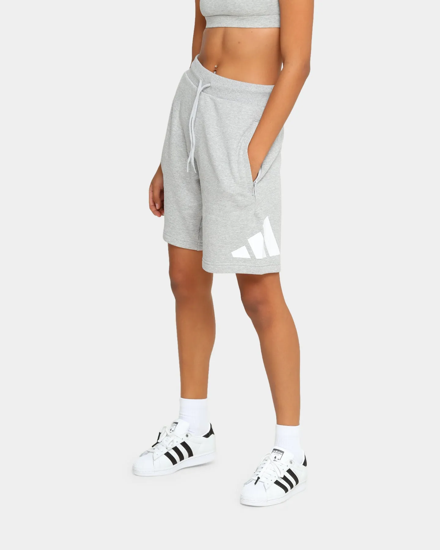 Adidas M Fi Shorts Grey Heather