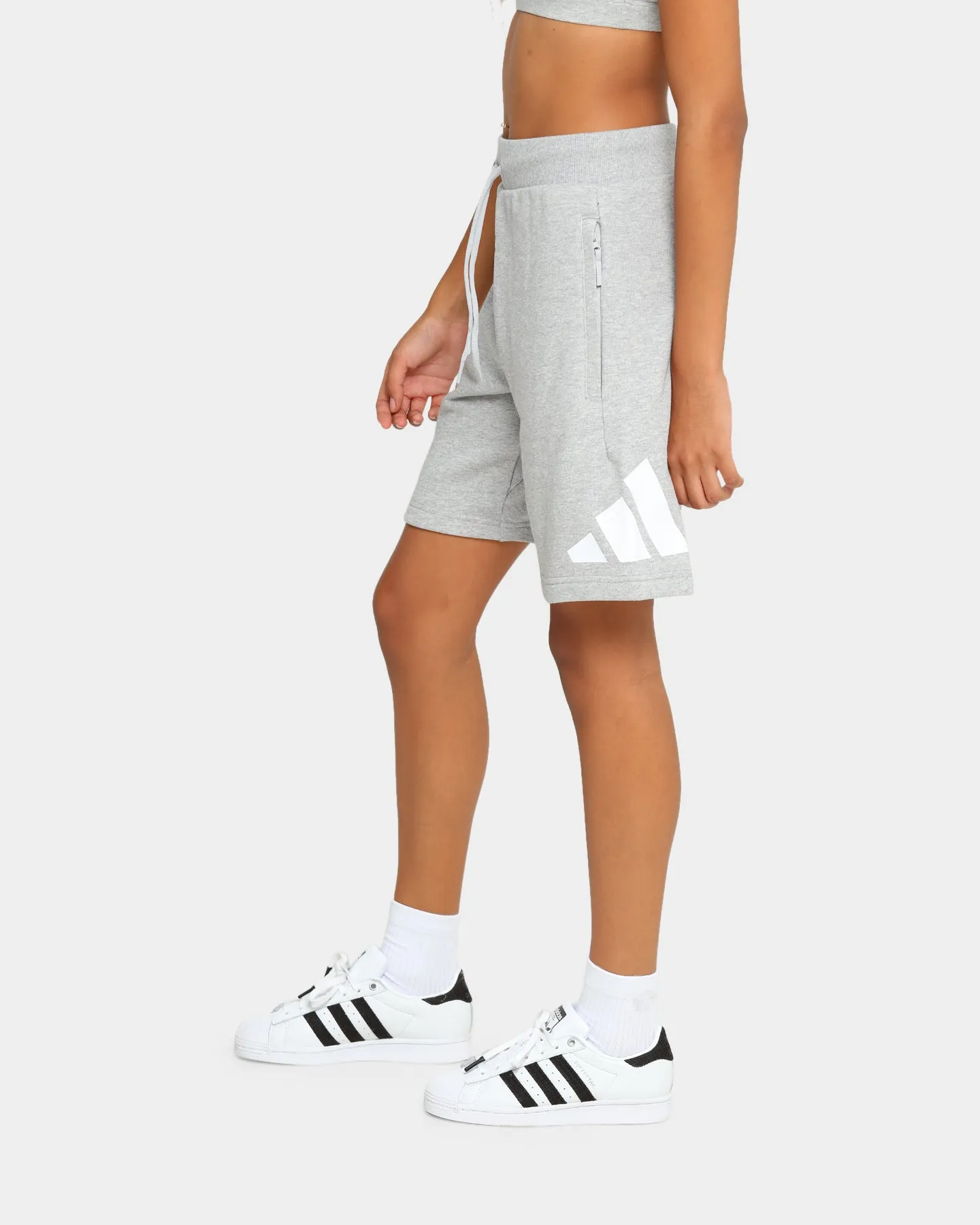 Adidas M Fi Shorts Grey Heather
