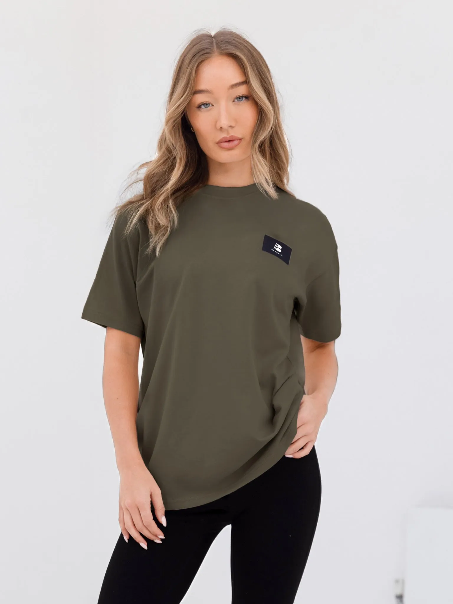 Apex Label Oversized T-Shirt - Safari Green