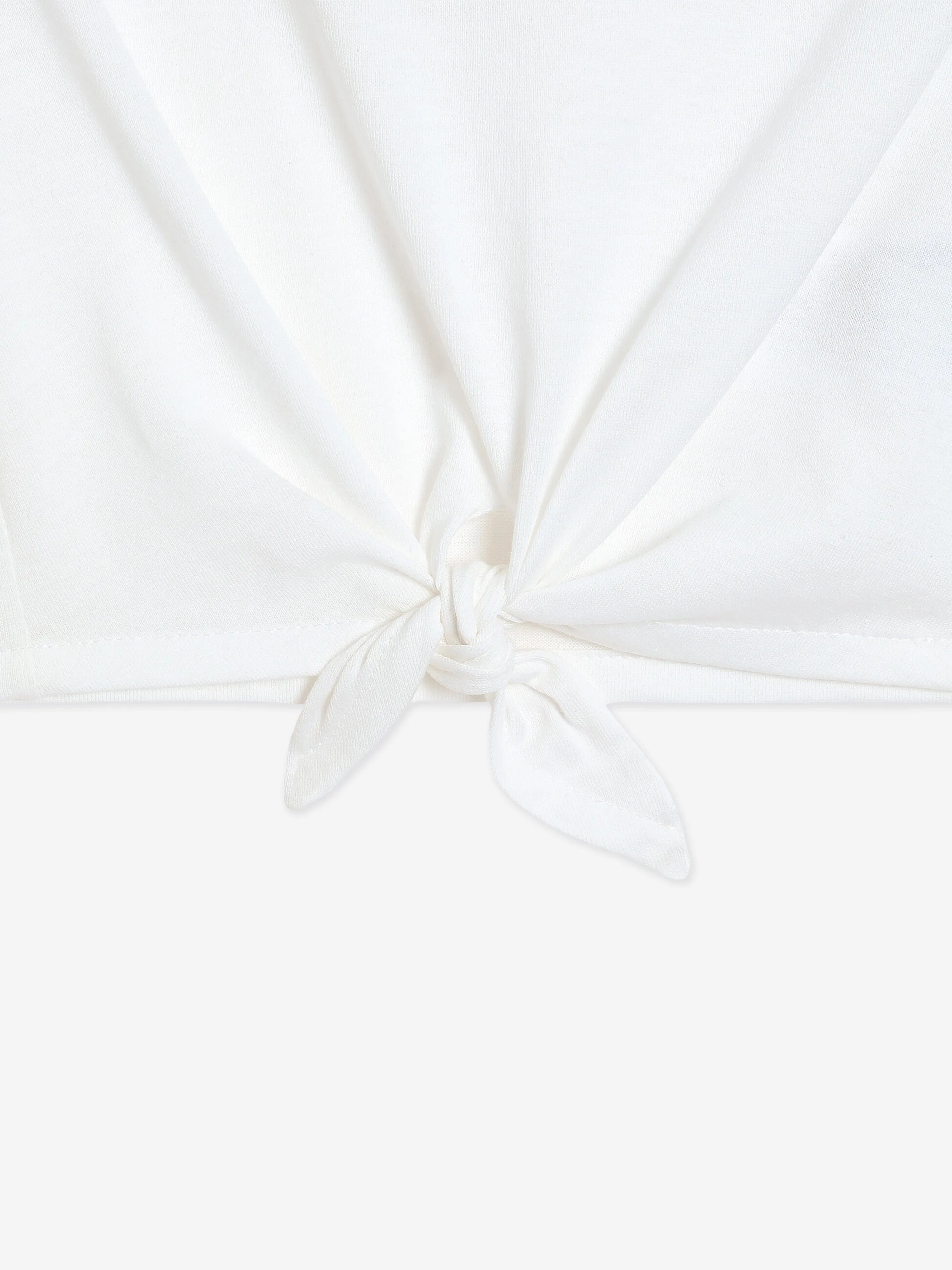 Baby Girls Butterfly T-Shirt in White