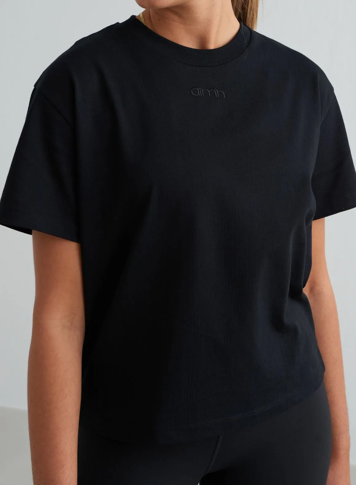 Black Boxy T-shirt