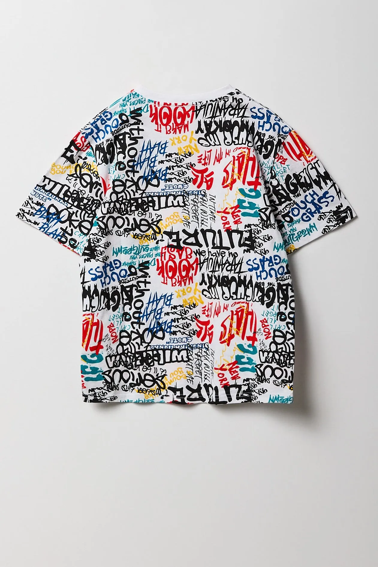 Boys Graffiti Printed T-Shirt