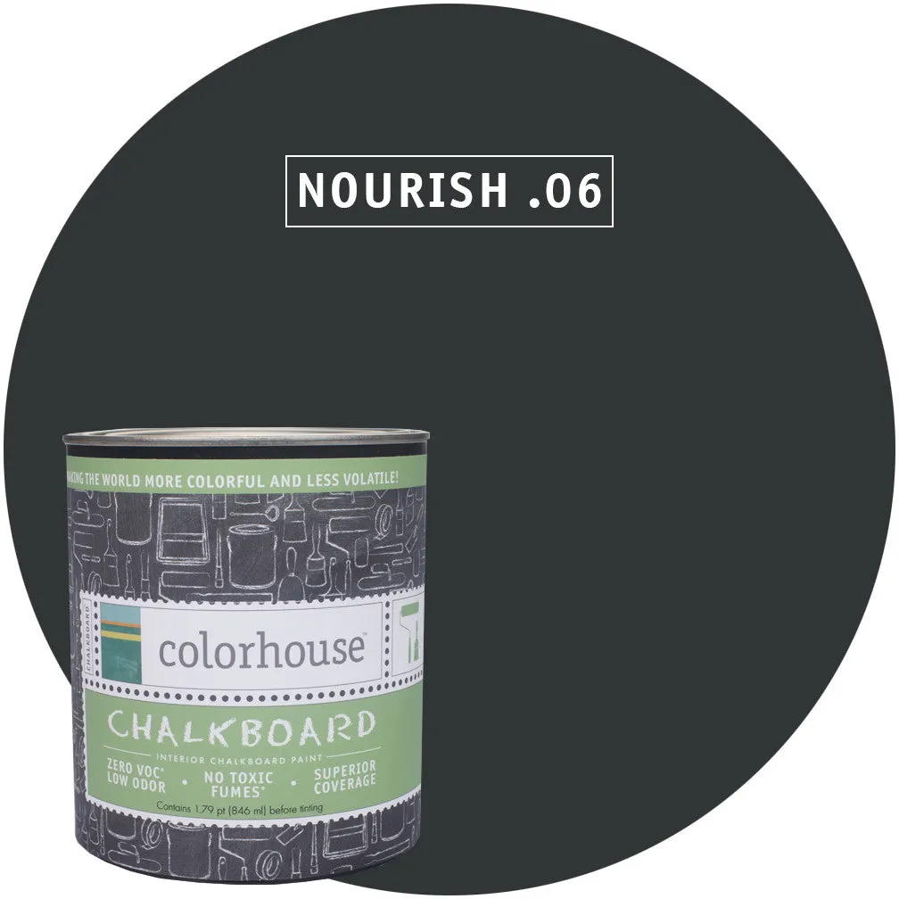 Chalkboard Paint by Colorhouse NOURISH .06