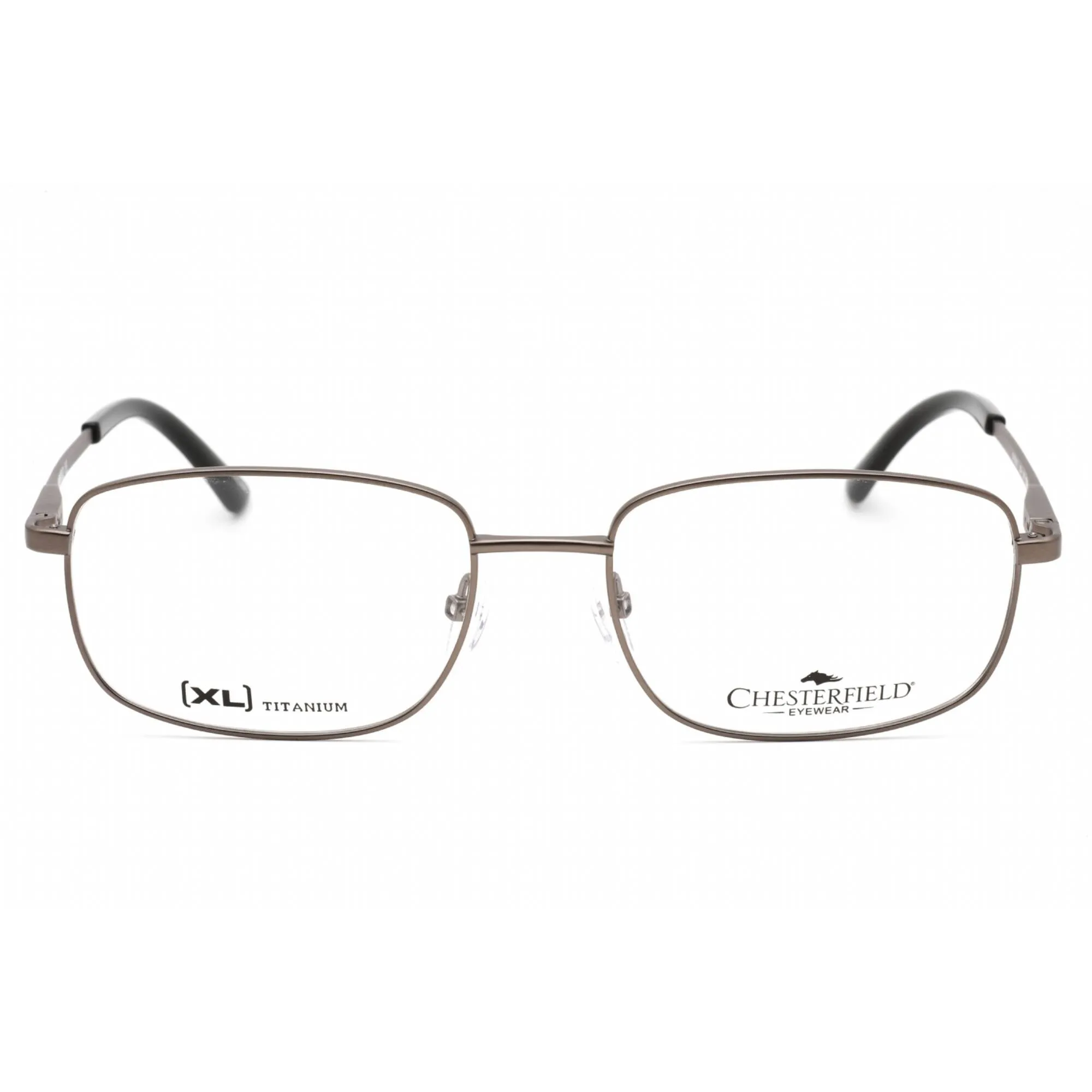 Chesterfield Men's Eyeglasses - Brushed Grey Metal Full Rim Frame | CH 73XL/T 0JCA 00