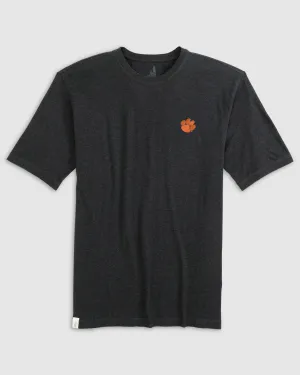 Clemson Heathered Spencer Cotton T-Shirt