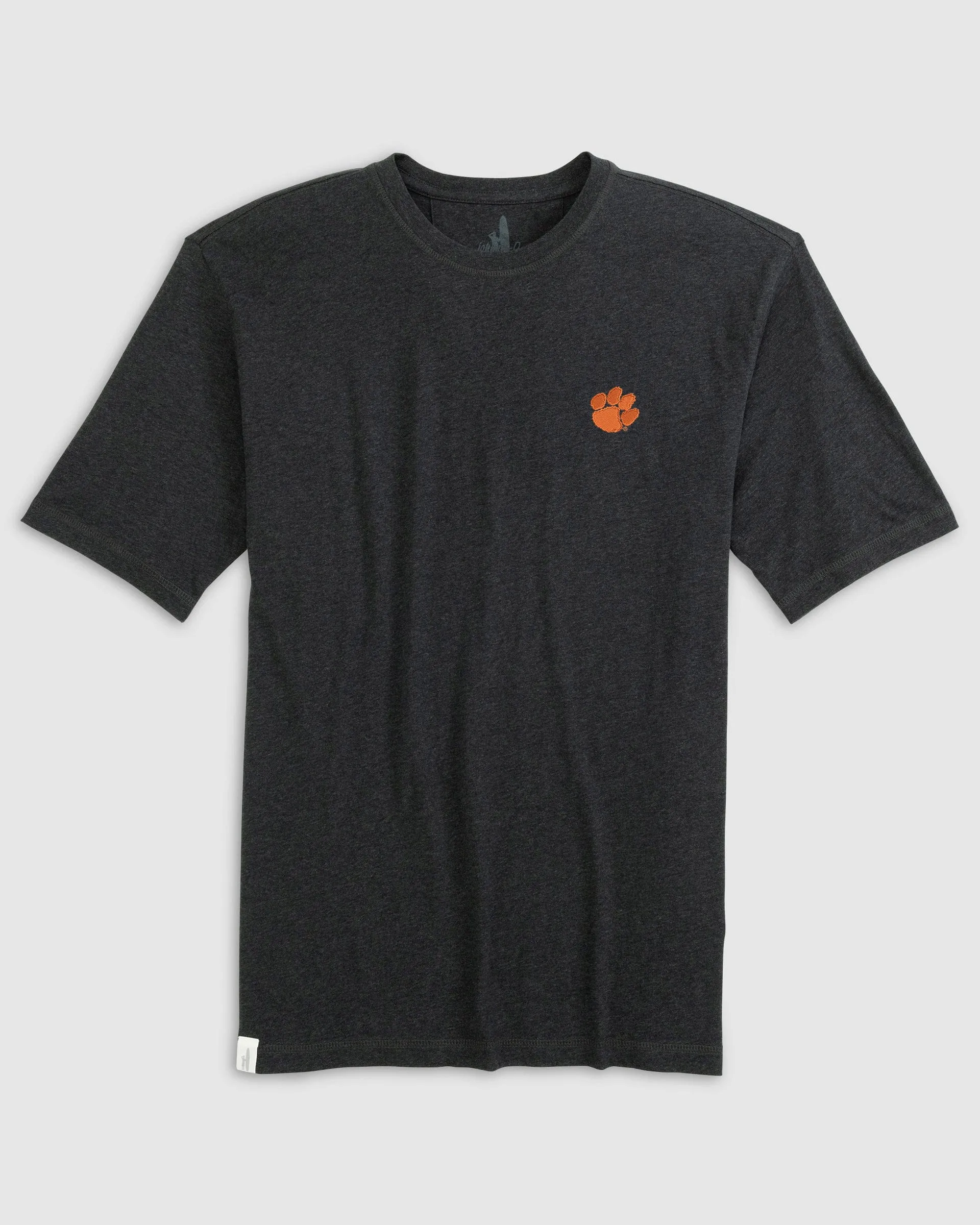 Clemson Heathered Spencer Cotton T-Shirt