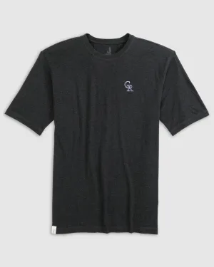 Colorado Rockies Heathered Spencer Cotton T-Shirt