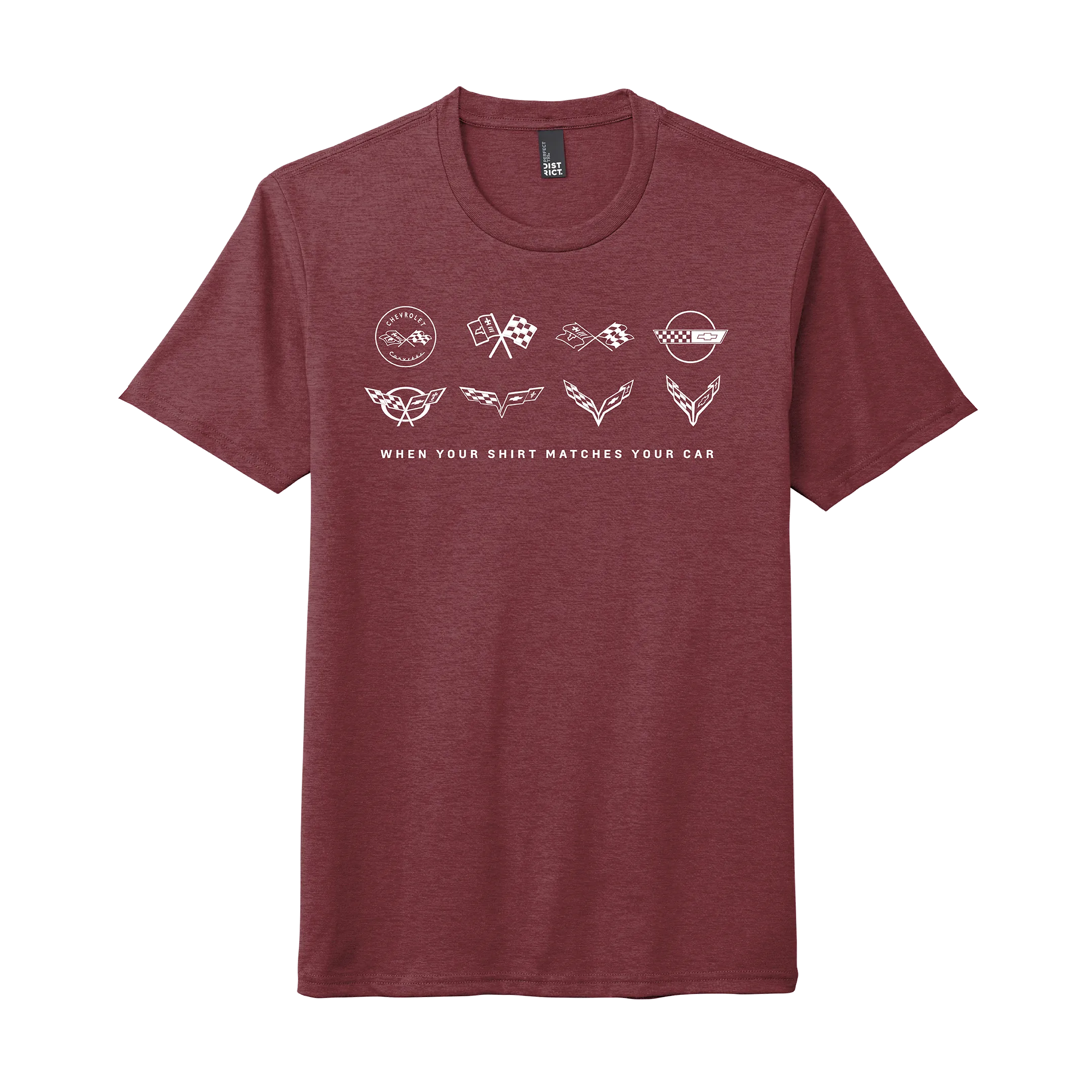 Corvette "When Your Shirt Matches Your Car" Graphic T-Shirt