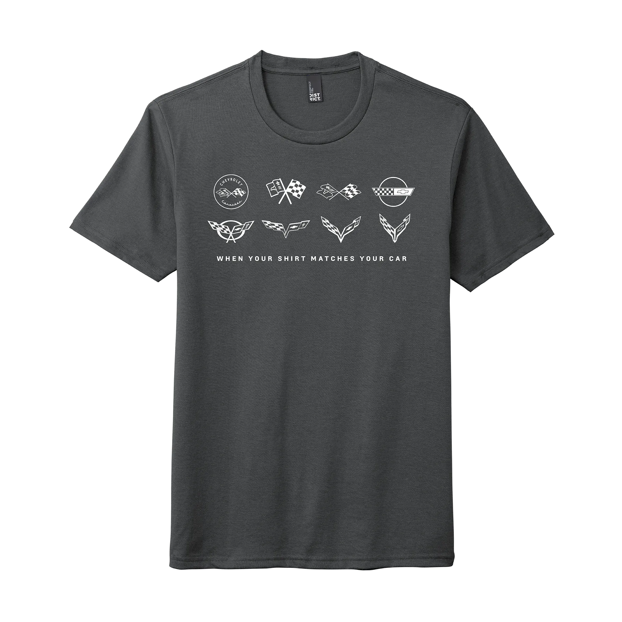 Corvette "When Your Shirt Matches Your Car" Graphic T-Shirt