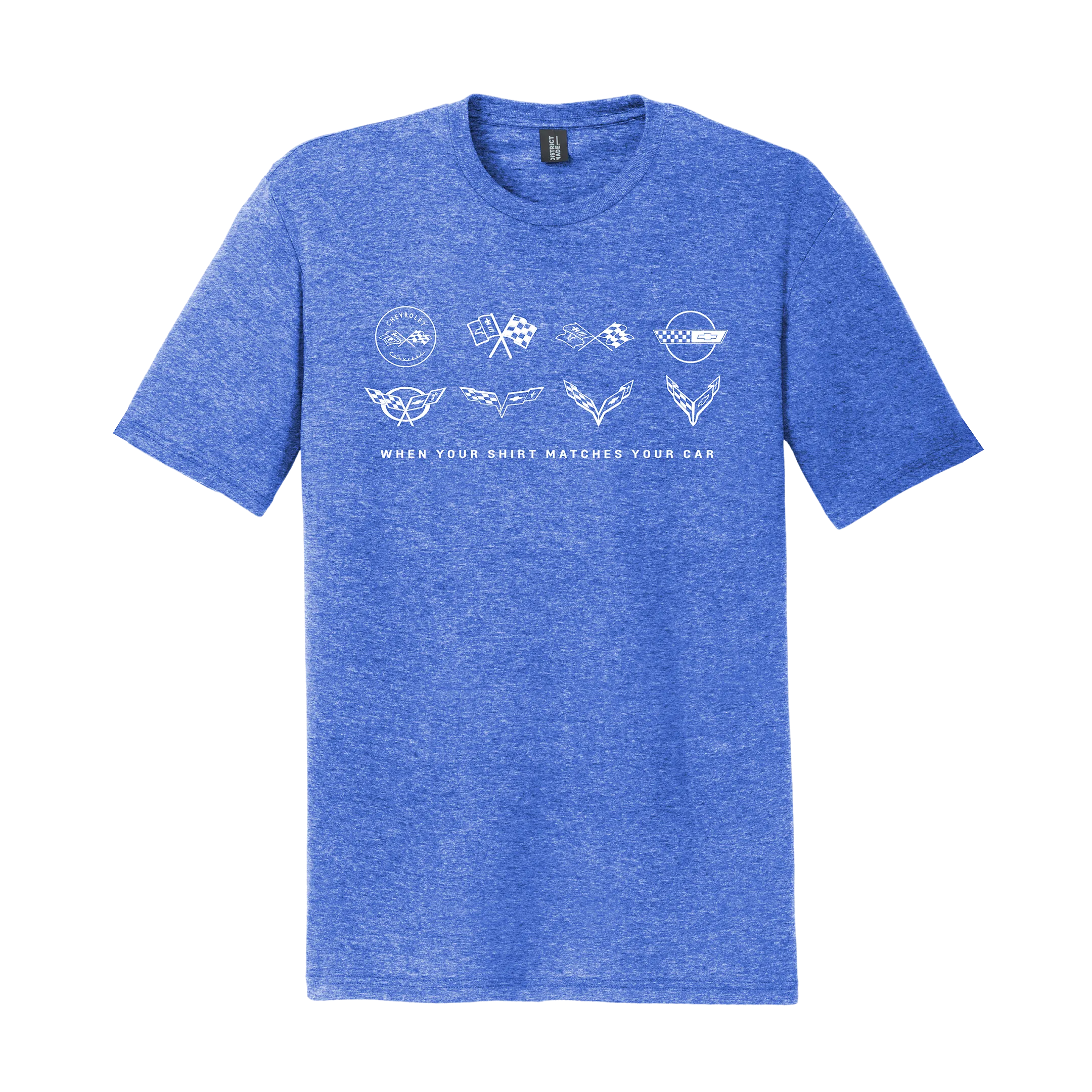 Corvette "When Your Shirt Matches Your Car" Graphic T-Shirt
