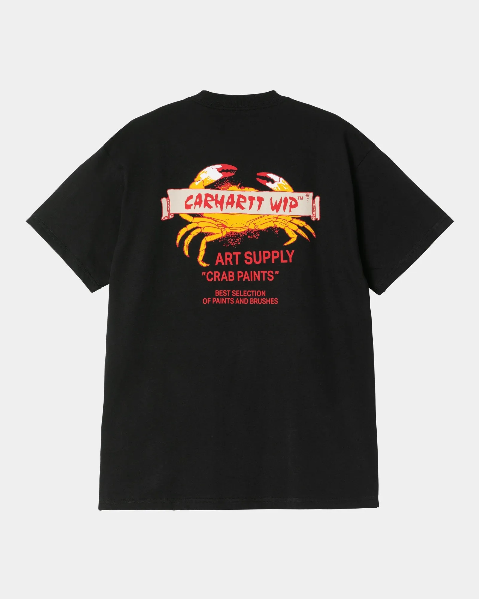 Crab Paint T-Shirt | Black