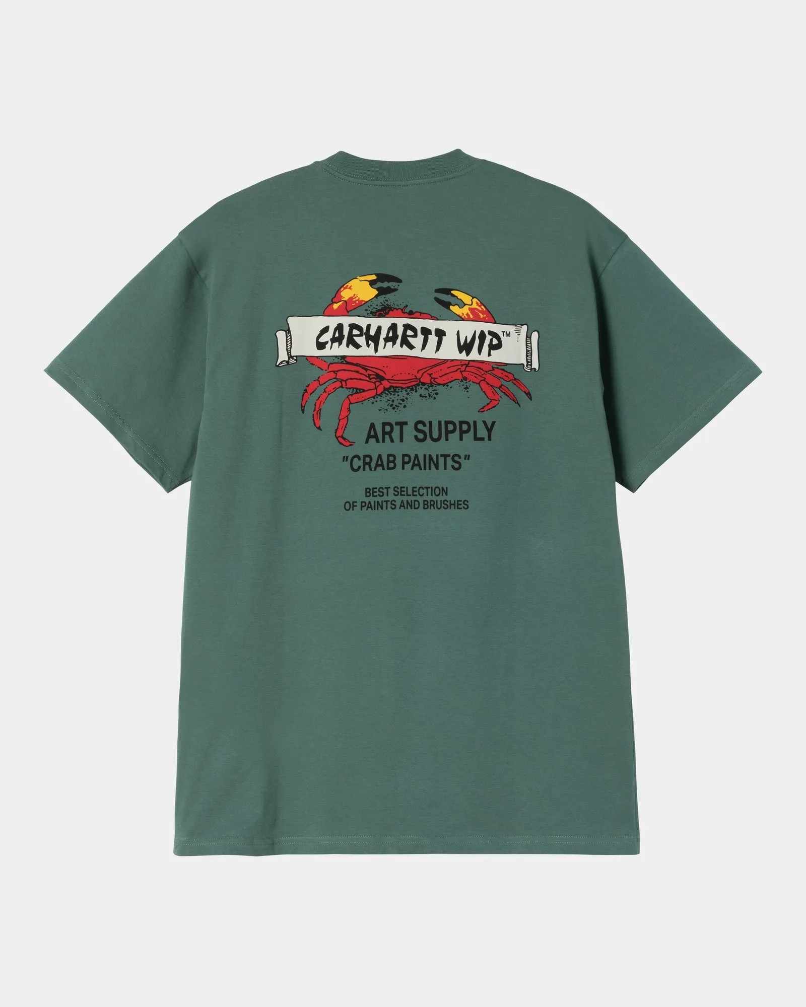 Crab Paint T-Shirt | Silver Pine