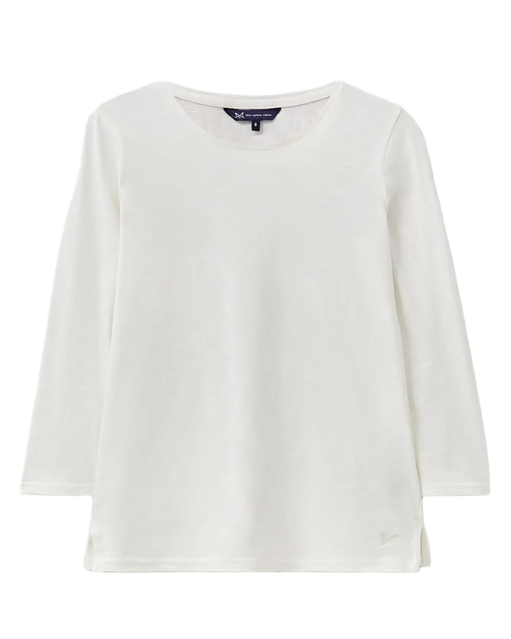 Crew Clothing Womens Perfect Slub Crew Neck T-Shirt