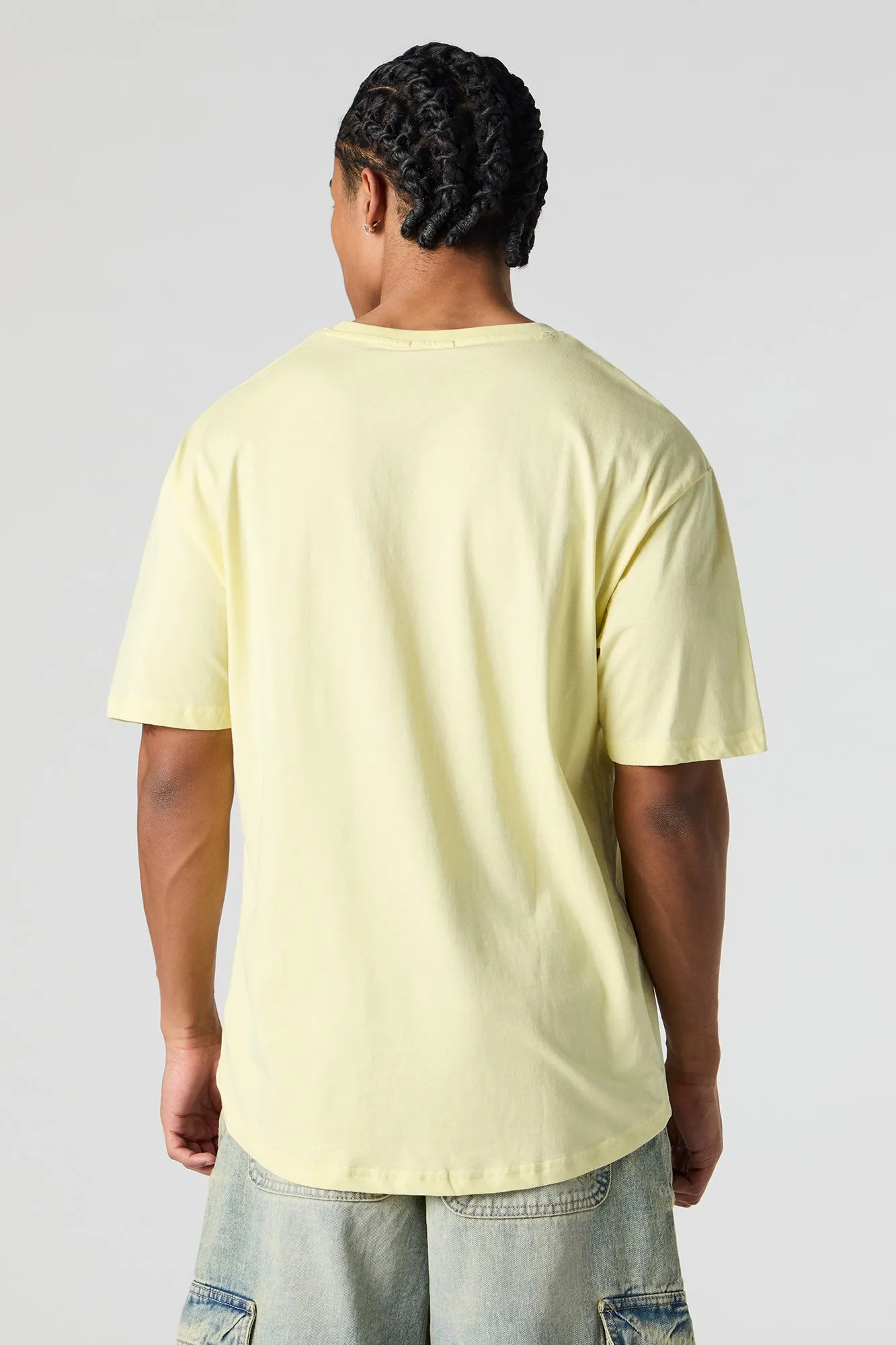 Curved Hem T-Shirt