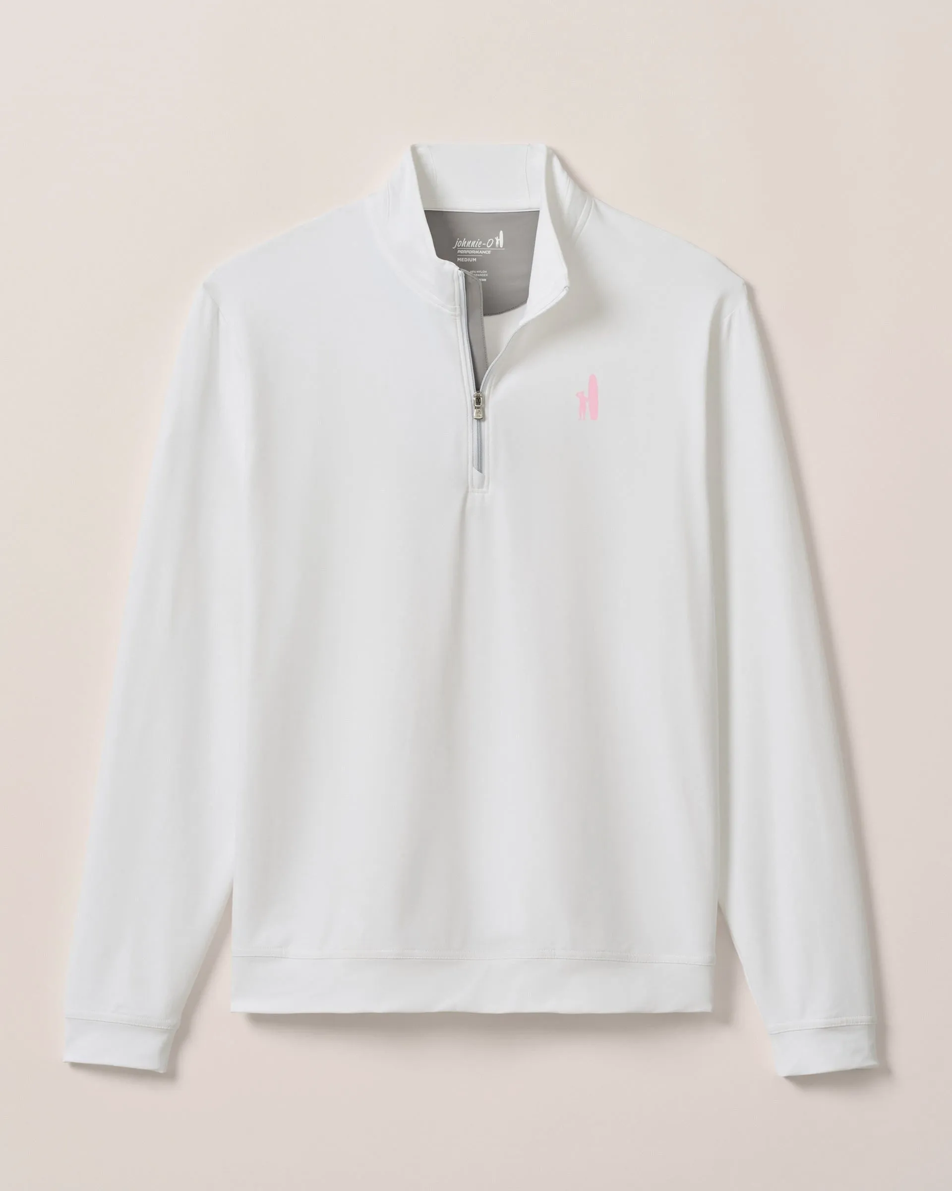 Custom Surfer Logo Motion Performance 1/4 Zip
