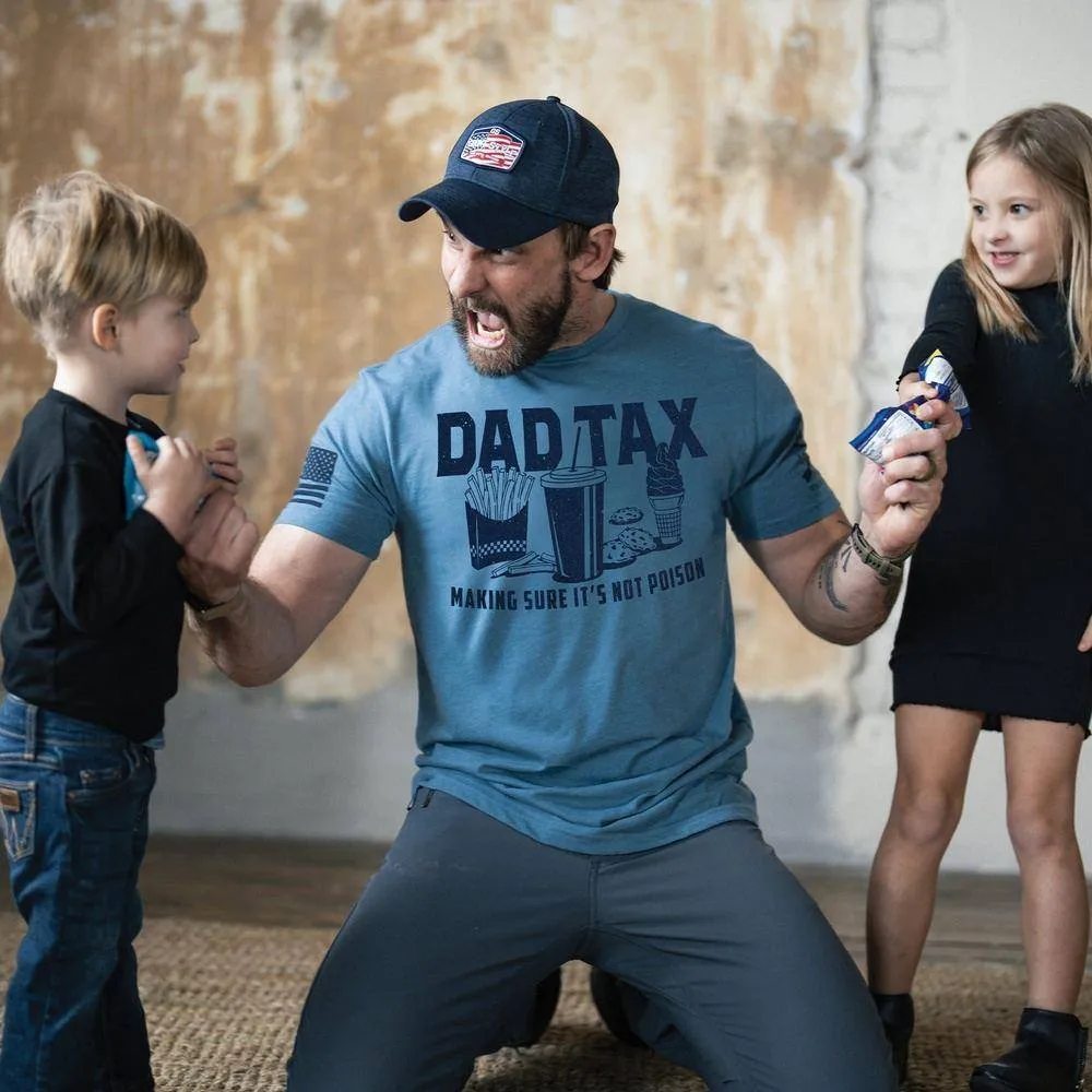 Dad Tax T-Shirt - Captain's Blue