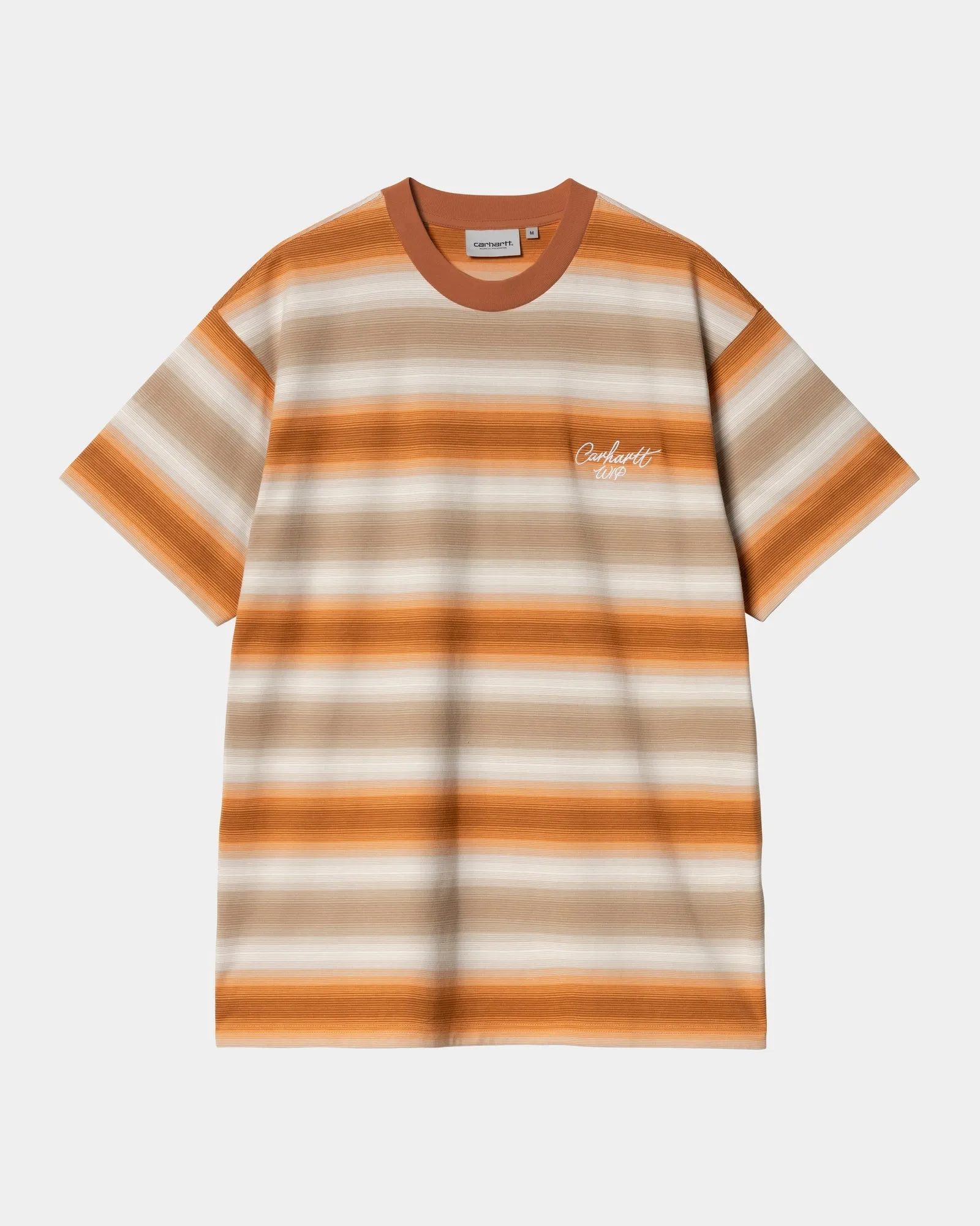 Dashner Stripe T-Shirt | Pumpkin