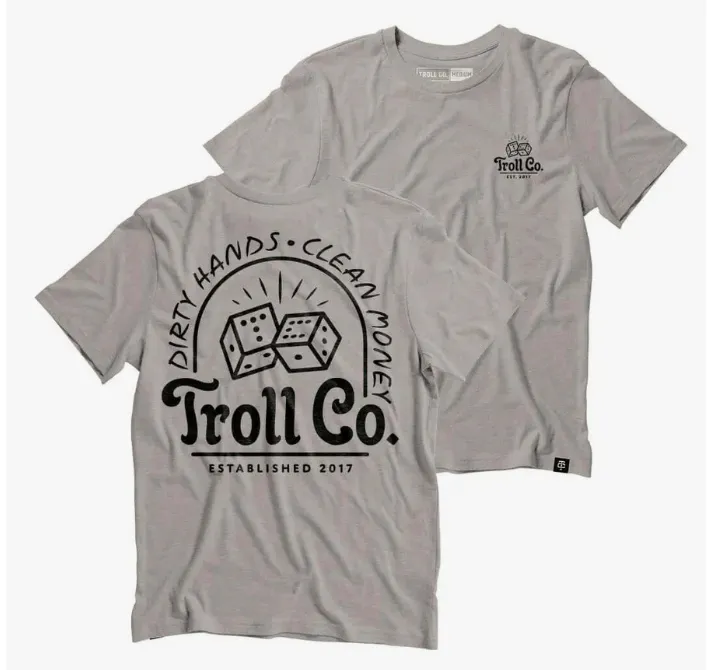 DHCM Roller Tee - Concrete