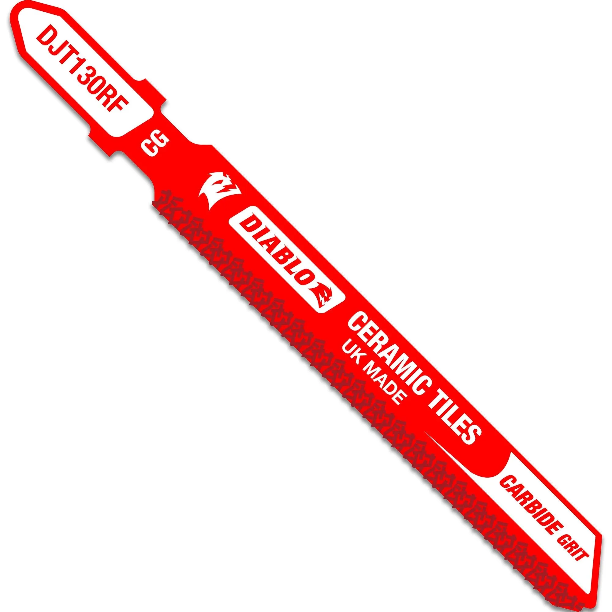 Diablo DJT130RF - 3-1/4 in. Carbide Grit T-Shank Jig Saw Blade for Ceramic Tile & Glass