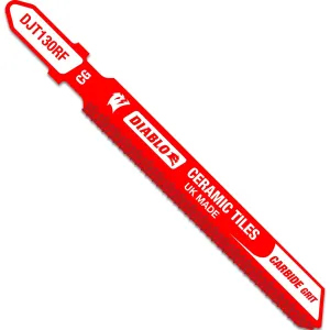 Diablo DJT130RF - 3-1/4 in. Carbide Grit T-Shank Jig Saw Blade for Ceramic Tile & Glass