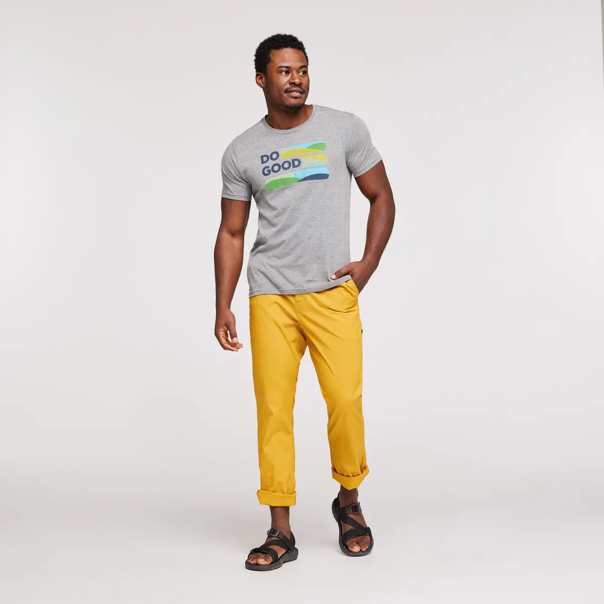 Do Good Stripe T-Shirt - Men's