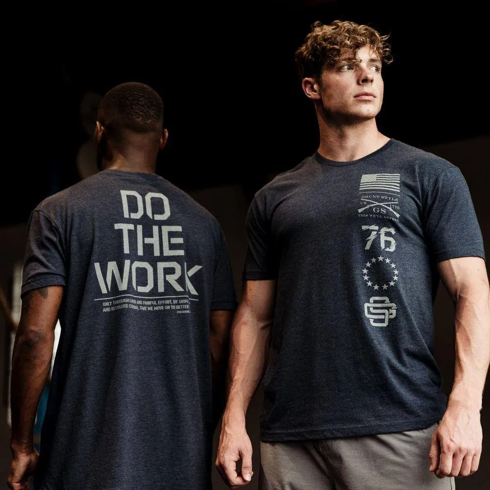 Do The Work T-Shirt - Midnight Navy