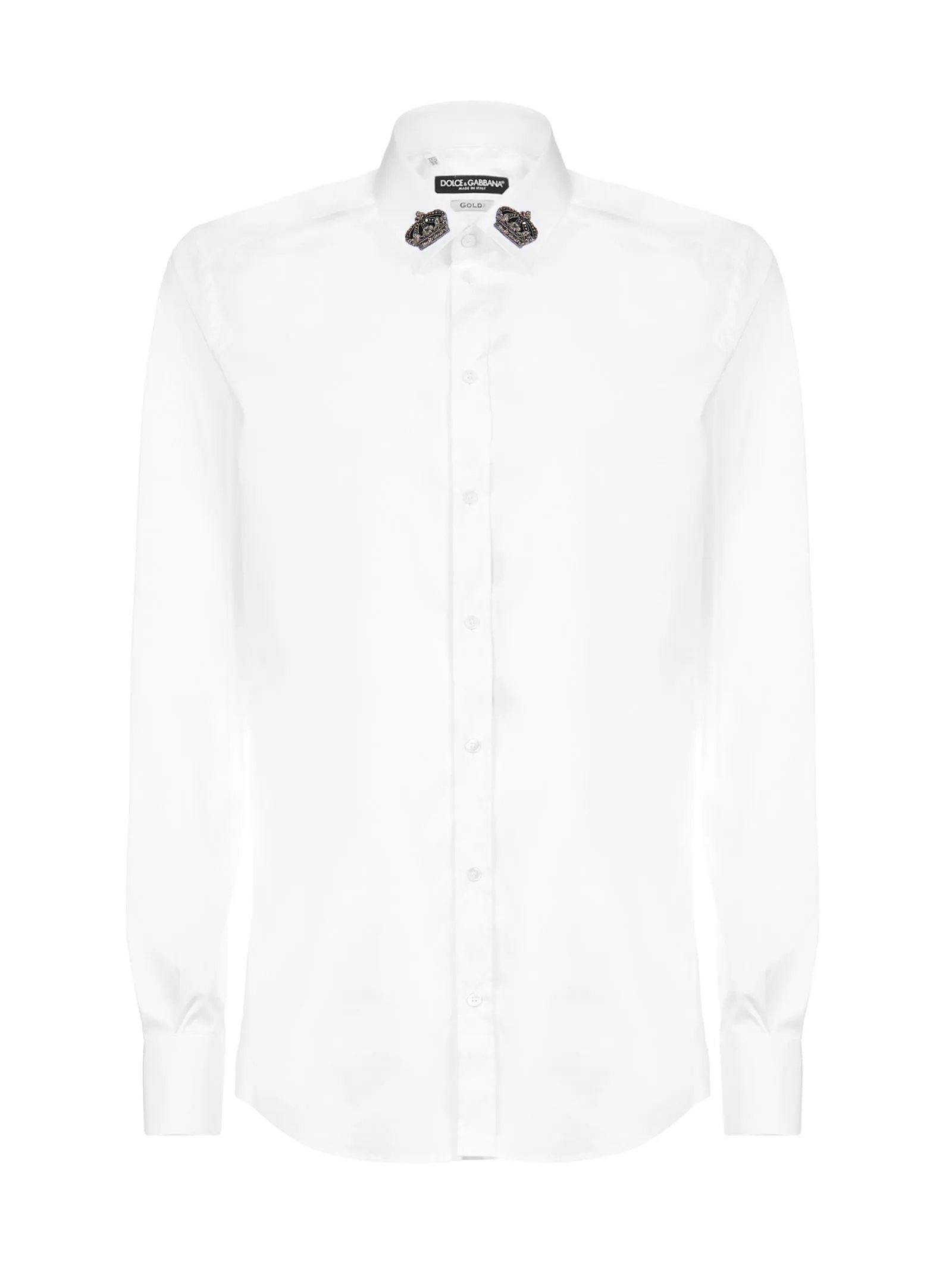 Dolce & Gabbana Embellished Collar Shirt