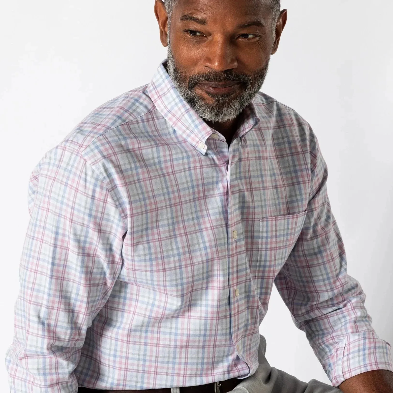 Duck Head Cotton Twill Sport Shirt