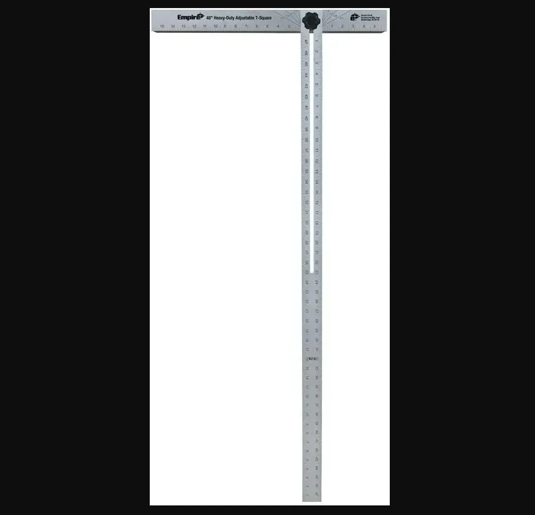 Empire 419-48 - 48" - Adjustable Drywall T-Square