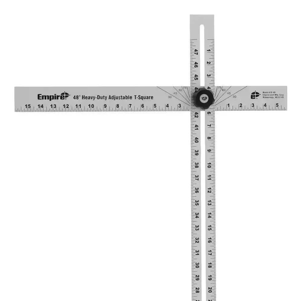 Empire 419-48 - 48" - Adjustable Drywall T-Square