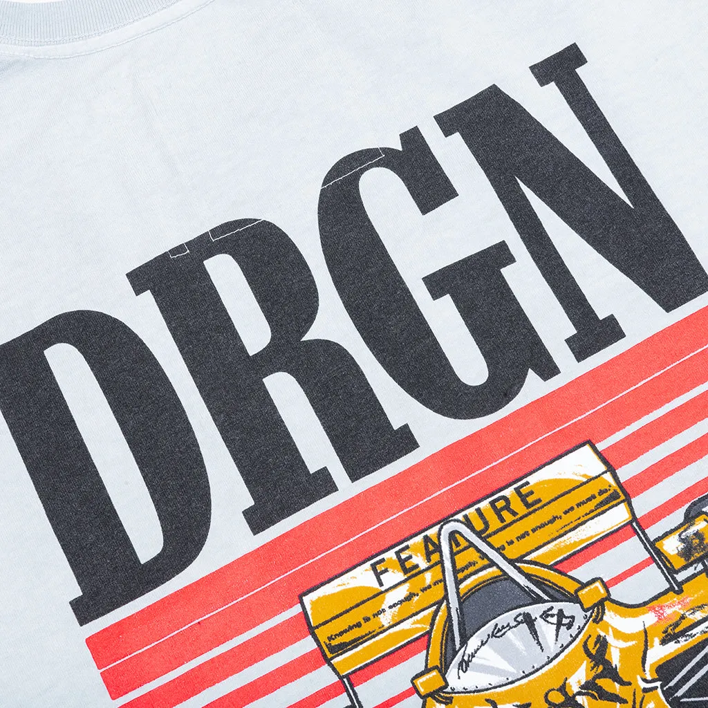 Feature x D-R-G-N Formula Tee - Vintage Silver