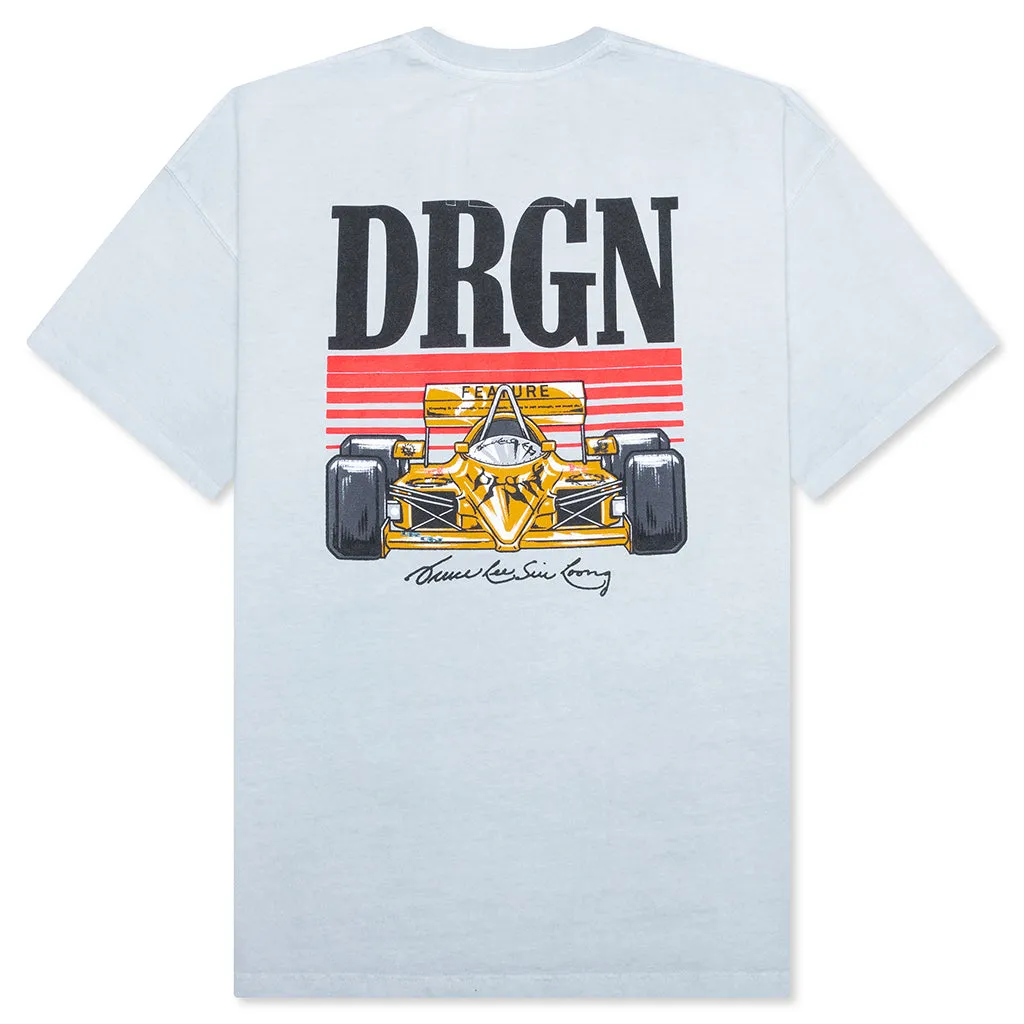 Feature x D-R-G-N Formula Tee - Vintage Silver