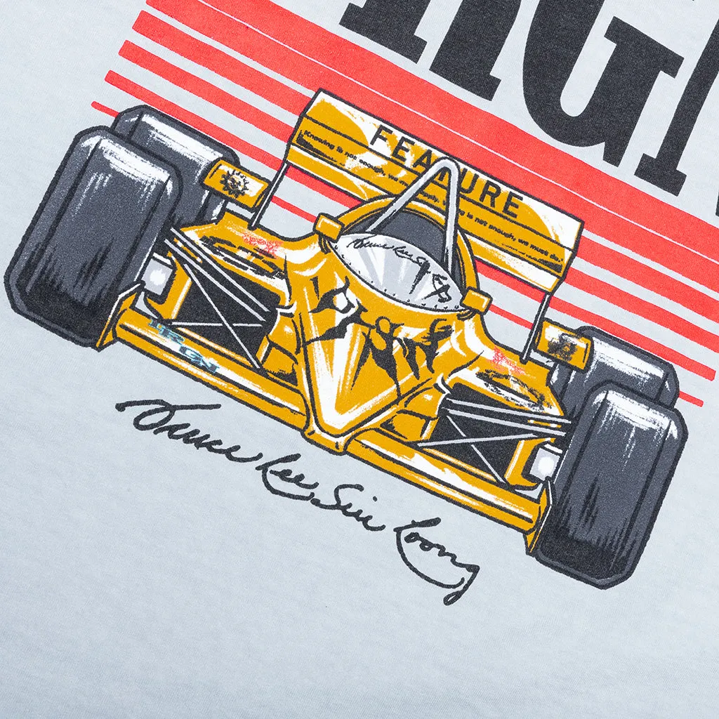 Feature x D-R-G-N Formula Tee - Vintage Silver