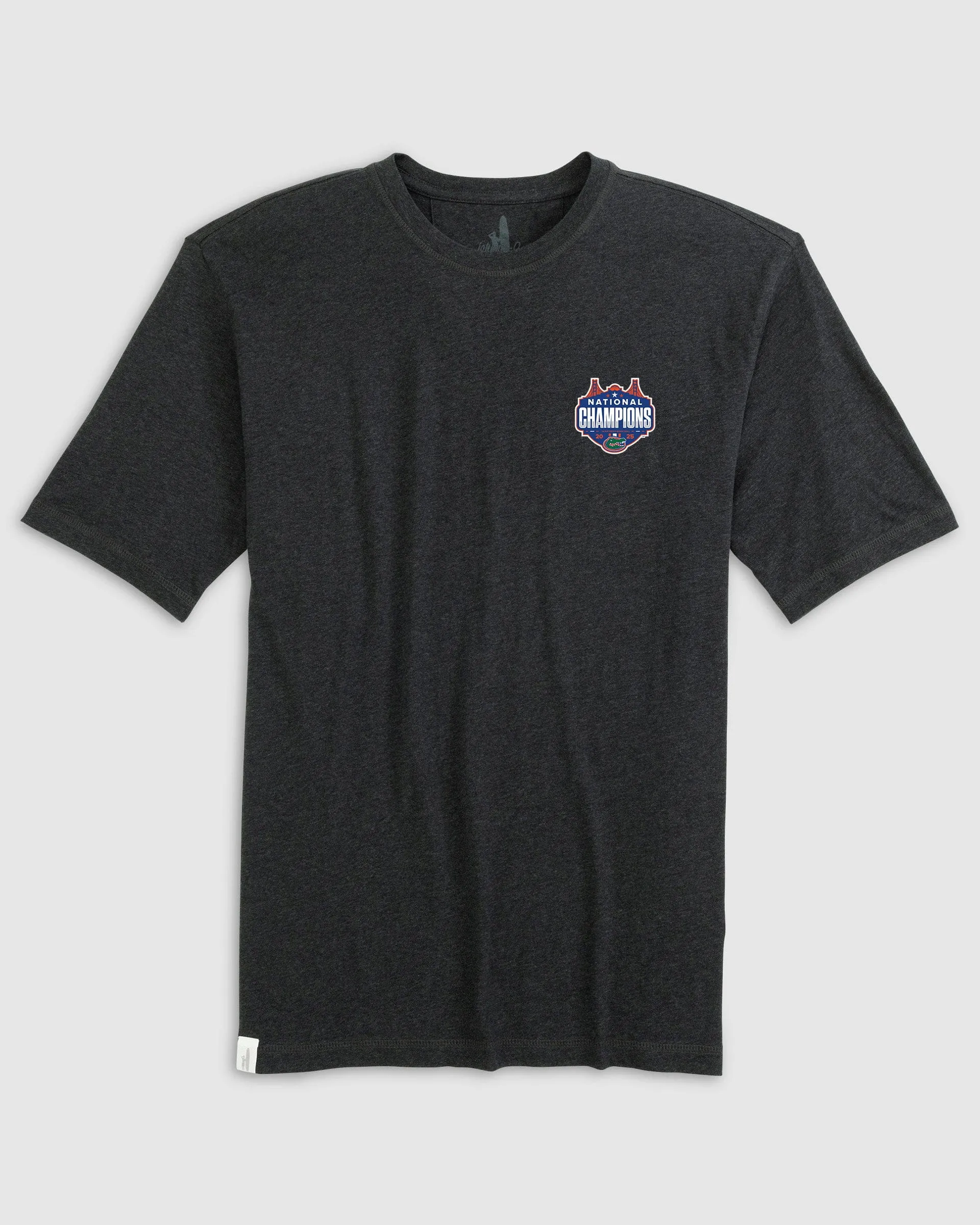 Florida Heathered Spencer T-Shirt - 2025 Men's College Basketball Champions Logo