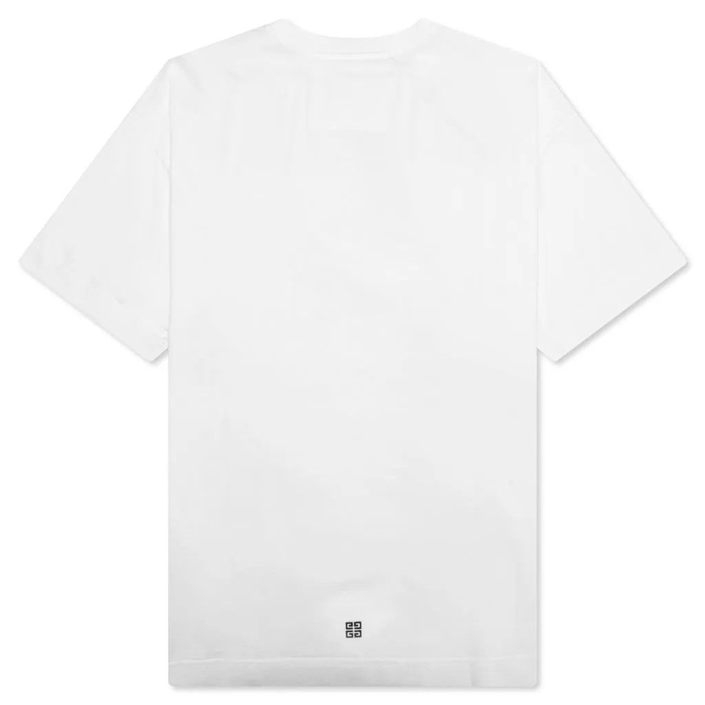 Flowers Cotton T-Shirt - White