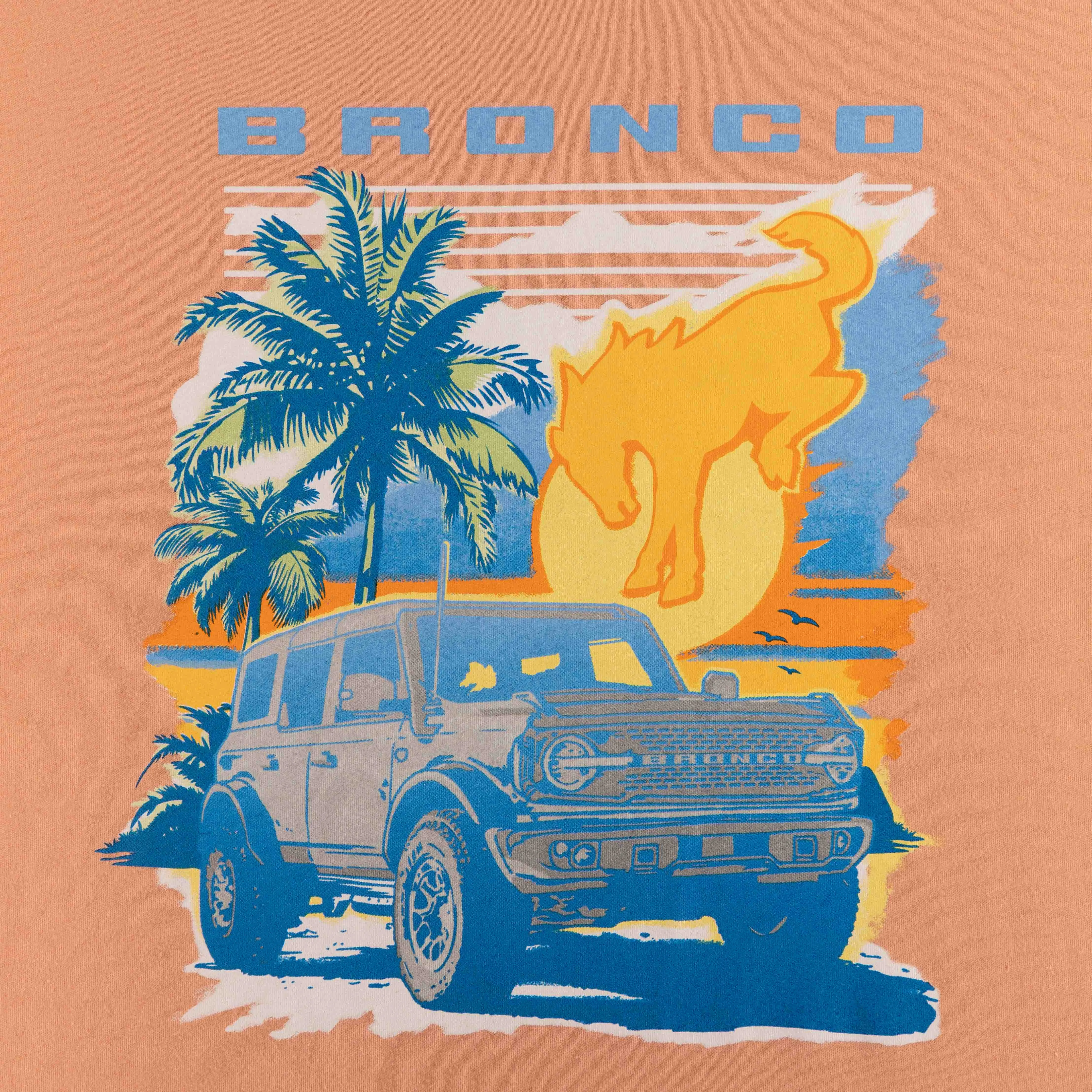 Ford Bronco Men's Cool Summer T-Shirt