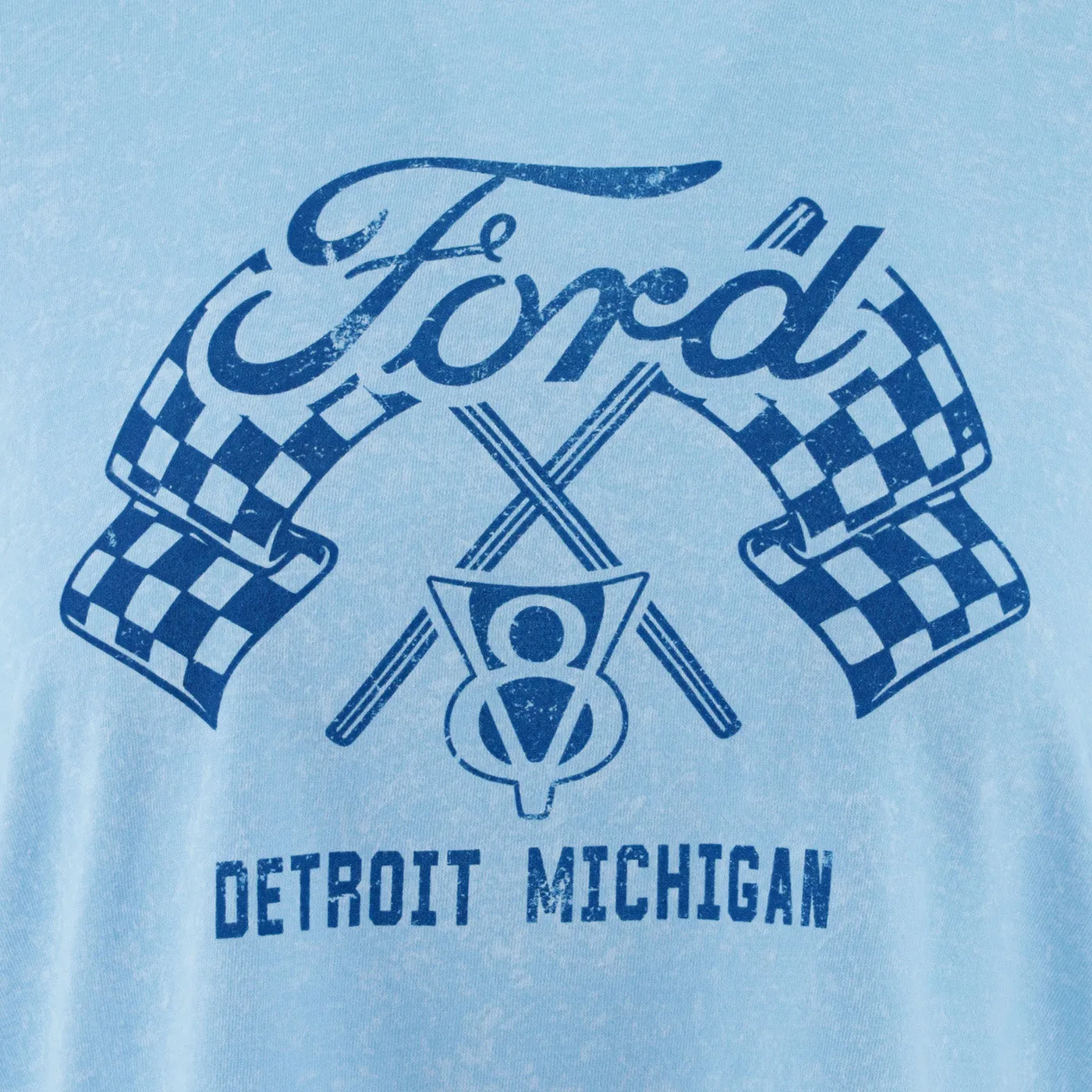Ford Women's Ford V8 Relaxed Crop T-Shirt