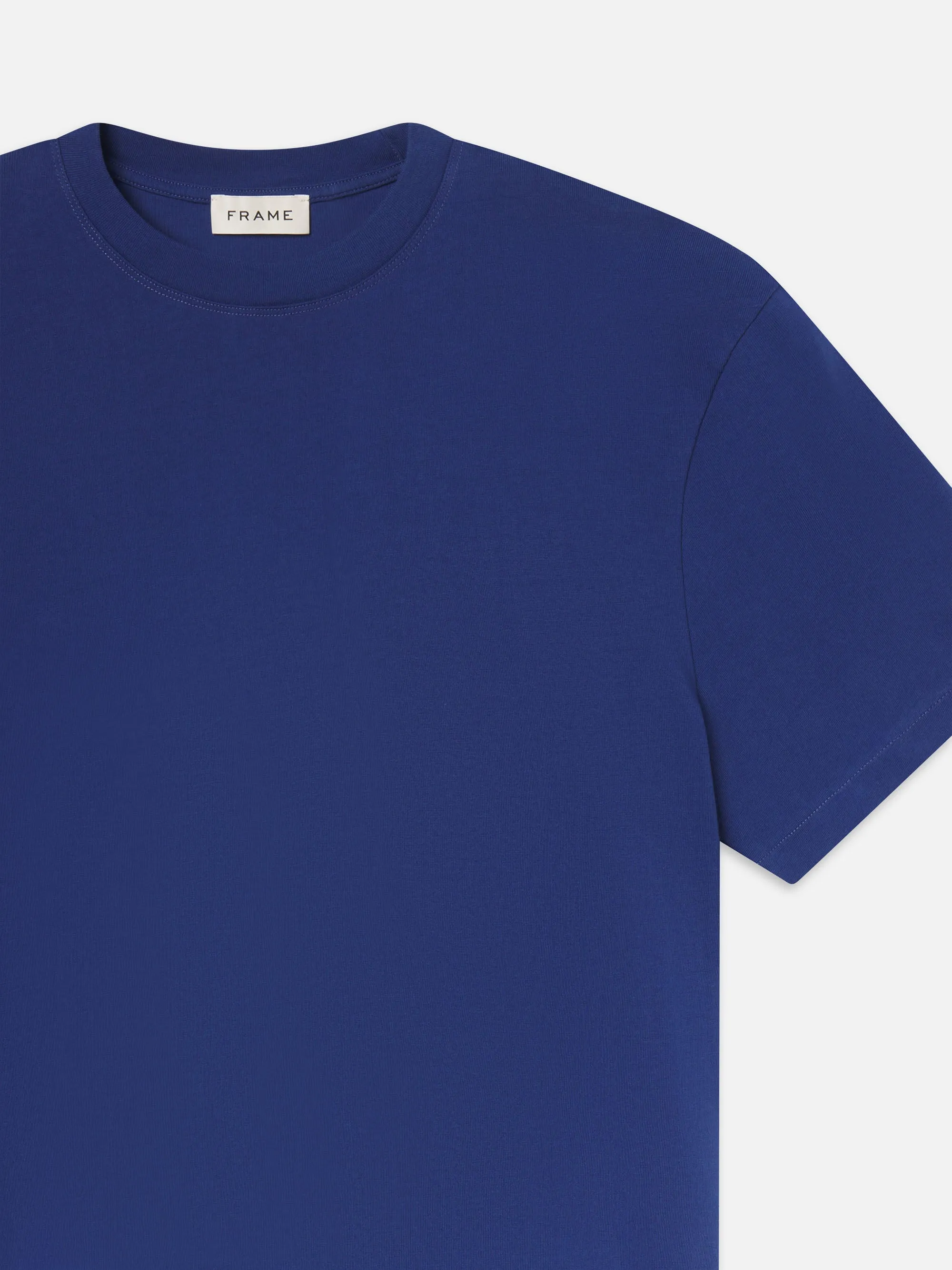 Frame Logo Tee -- Reflex Blue