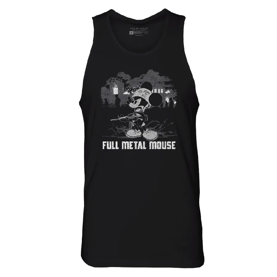 Full Metal Mouse Tank - Black
