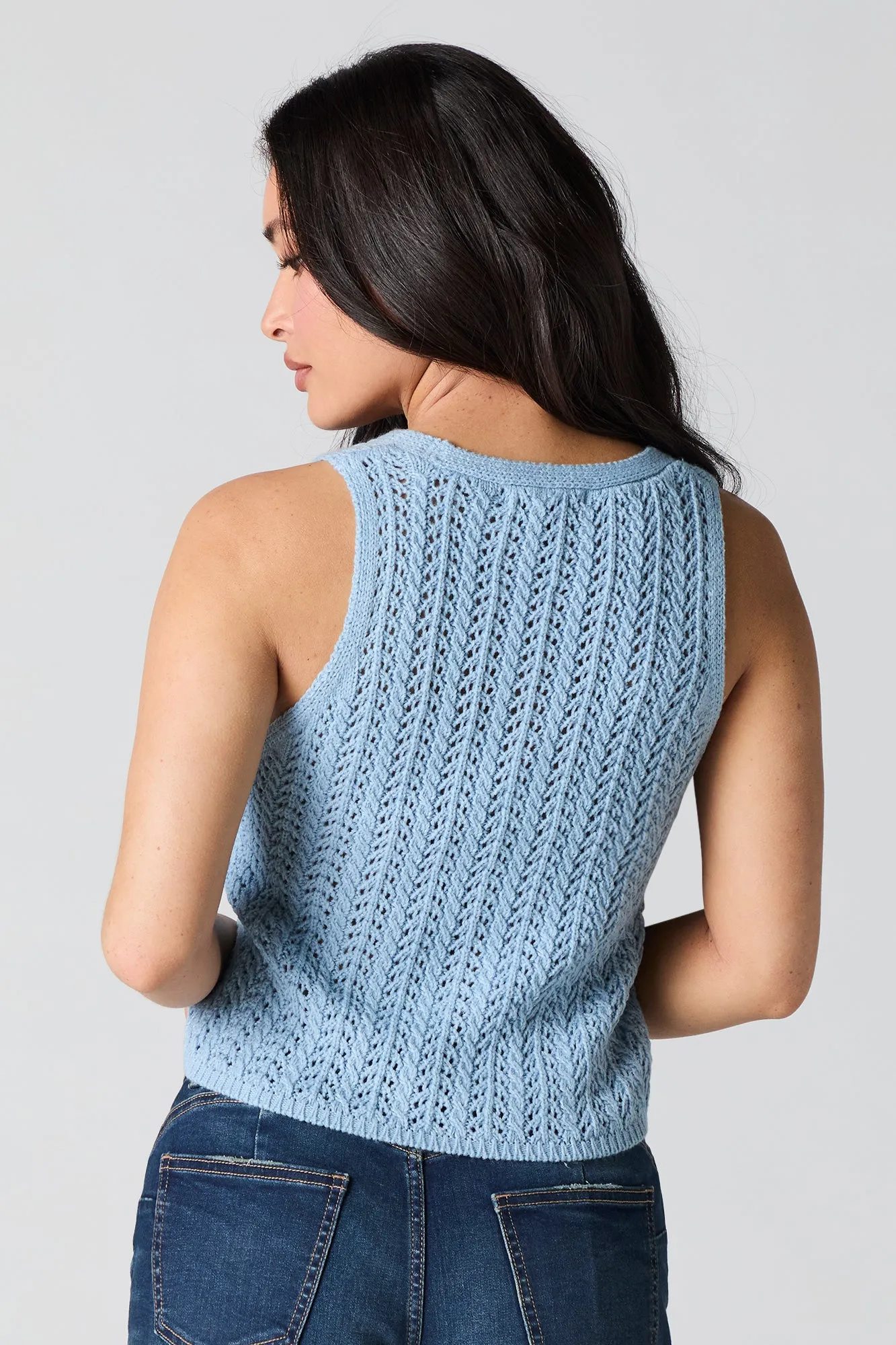 Gilet crocheté