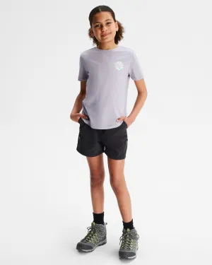 Girls' Sunburst Organic Cotton T-shirt - Light Haze