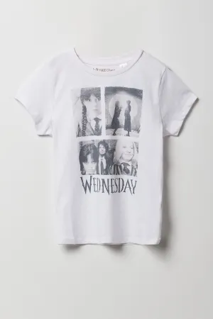 Girls Wednesday Graphic T-Shirt