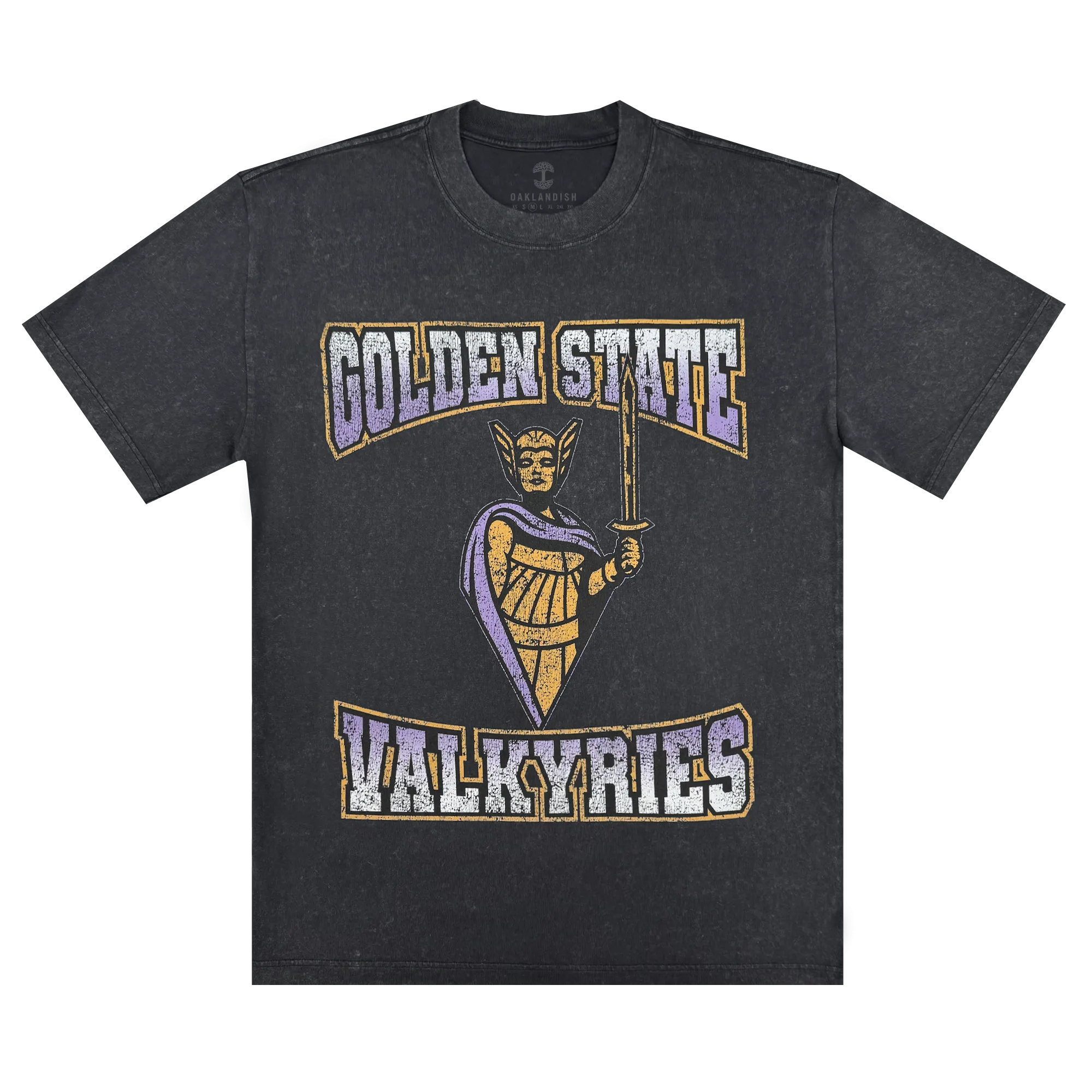 Golden State Valkyries Guardian Stone Wash Heavy Tee
